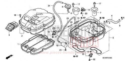 FILTRE A AIR VFR800A8 de 2008